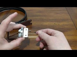 (Teardown) Reverse Engineering a Reversible Belt