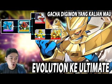 🔥🔥GACHA & TUTORIAL EVOLUTION PAILDRAMON JADI MAGNAMON [ULTIMATE] - DIGIMON's Last Evolution: Digital