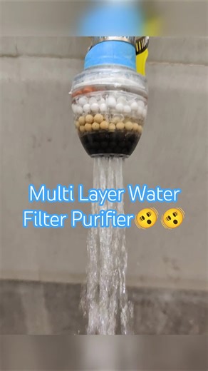 Multi Layer Water Filter Purifier for Kitchen and Washroom #shorts #unboxing