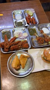 Makdum Hotel ❤️ Fried Chicken ✨Follow @liveitwith_shakeel for more✨ 📍Location - Makdum Hotel, Phoolbagh Bagh, Lucknow 🤤Ratings - 4/5 ⏱️4:00 PM - 10:00 PM 💰₹10 - ₹100 #lucknow #fried #chicken #friedchicken #chickenwings #chickenlollipop #chickenlegs #chickentikka #burger #samosa #chickenburger #delicious #affordable #food #foodlover #streetfood #musttry Chicken Tikka, Fried Chicken, Chicken Wings, Chicken Legs, Samosa, Burger, Chicken Burger, Affordable, Foodie, Tasty food | Shakeel Ahmad