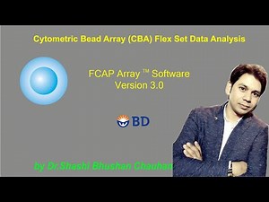Cytometric Bead Array CBA Flex Set Data Analysis #Flowcytometry