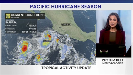 First hurricane for the eastern Pacific hurricane season