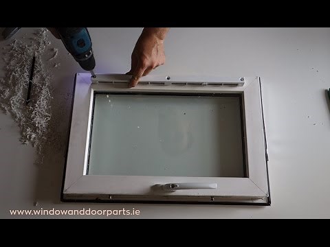 How to retro fit a trickle vent in a uPVC window