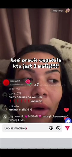 Lexi prawie odkryła 3. mafię w live'ie!