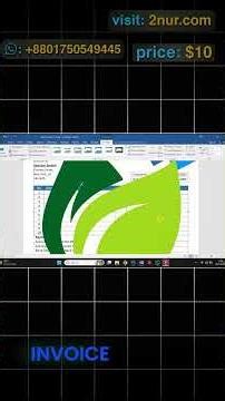 MS Word Invoice Design 5 | Professional Editable Invoice Template (DOCX) for Business #docxtemplate