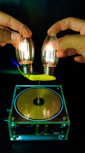 Tesla Coil Lightning Power VS⚡🌶️💡
