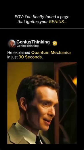 Genius Thinking on Instagram: "Quantum mechanics studies the tiniest particles-electrons, photons, quarks-that make up everything in the universe, from stars to galaxies. It’s the hidden rulebook of space and matter. In black holes, neutron stars, and the early universe, quantum effects like superposition and entanglement shape how matter behaves. Even dark matter and dark energy might be influenced by these tiny forces. Empty space isn’t really empty. Quantum fluctuations and vacuum energy driv