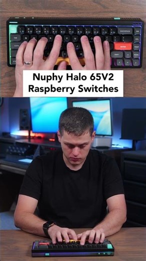 Nuphy Halo 65 V2 Raspberry Switch Typing Sound Test