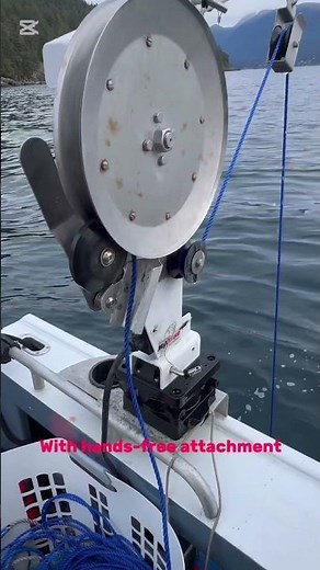 Ace Brutus Line hauler pulling spot prawn traps in beautiful BC, Canada.🇨🇦 🦐🦐🦐