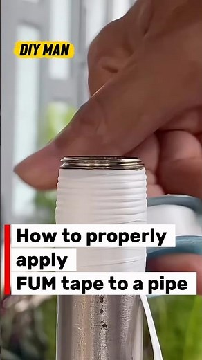 Stop Making This Mistake! 🛑 How to Apply Teflon Tape Like a Pro #diy #plumbing #hacksStop