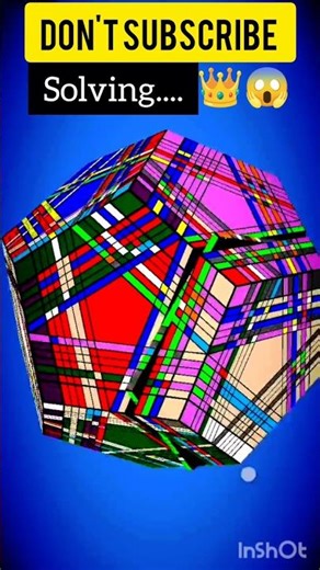 solving megaminx cube 😱👑 #shorts #cube #megamix