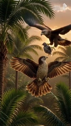 the bird baby attack for eagle ...#shorts #trending