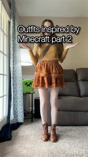 Outfits inspired by Minecraft part 2! #minecraft #gamerlife