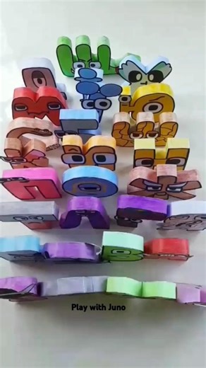 Domino Alphabet Lore #papercraft #alphabetlore