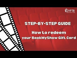 How to redeem Book My Show Gift Vouchers