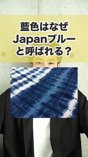 藍色はなせわJapanブルーと呼ばれるのか？#tiktok教室 #ためになるtiktok #日本文化 #藍色