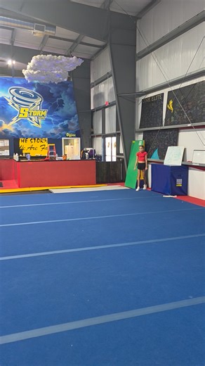 Sundays are for putting in extra work! Good job Arianna Spellmeyer !!! Keep working hard! Your Storm Family is proud of your progress!! | Storm Elite Cheer and Gymnastics