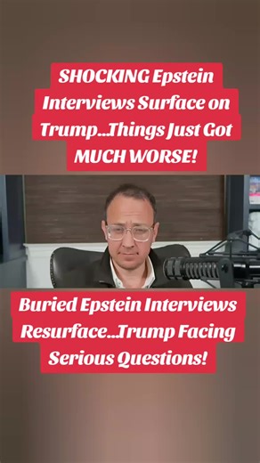 Epstein Bombshell: Newly Surfaced Interviews Put Trump in HOT WATER! | Interview Questions