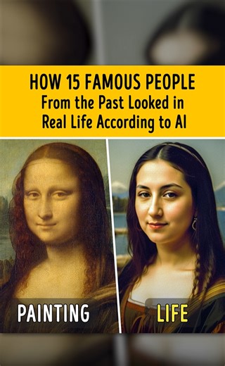 202K views · 1.2K reactions | How 15 Famous People From the Past Looked in Real Life According to AI | You're Gorgeous | Facebook