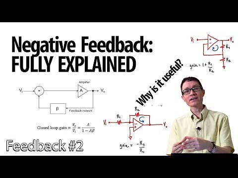 Introduction to negative feedback in circuits (2 - Feedback)