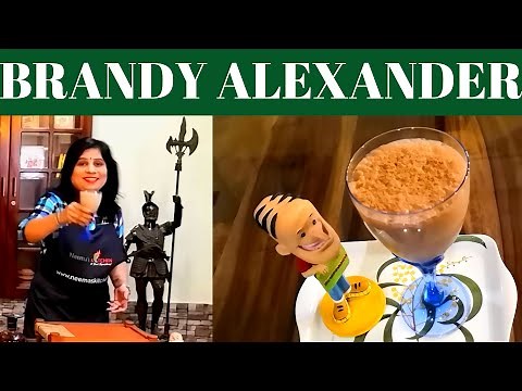 How To Make Brandy Alexander Cocktail (Easy Way)