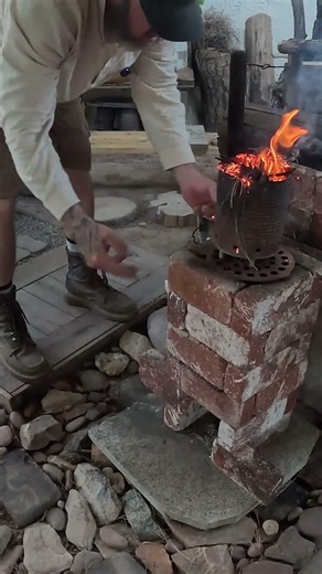 HOW TO MAKE CHAR CLOTH #shorts
