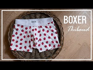 DIY Couture - Coudre un boxer pour homme Thibaud | Cecile