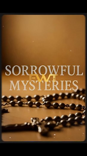 ✝️ The Sorrowful Mysteries The place where love chooses suffering… and suffering turns into salvation. Let these mysteries steady your heart and remind you what real love looks like. #SorrowfulMysteries #Rosary #CatholicFaith | Faith Works Today