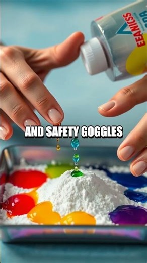 Bubble Symphony Safe Color Chemistry in the Kitchen