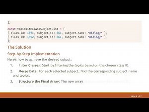 Merging Two Arrays Based on Common ID: A Step-by-Step Guide in JavaScript