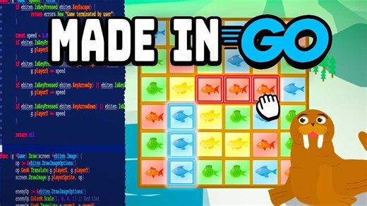 【双语+纯享】🎮用Go和Ebitengine制作游戏！一探究竟！