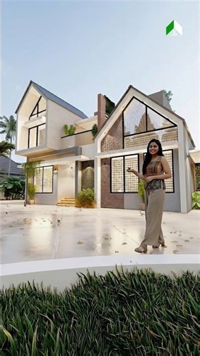 You found the Perfect Modern 3BHK Double Story Home! 🏠✨