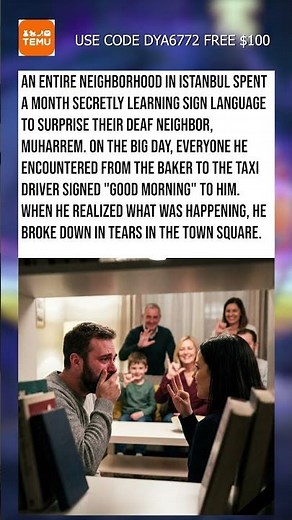 Neighbors Learn Sign Language