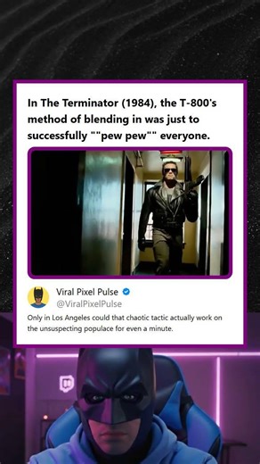 The Terminator 1984 T-800s Method of Blending In Was Just to Pew Pew Everyone