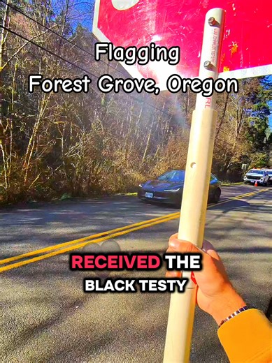 A Day of Flagging in Forest Grove, Oregon