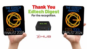 KLIK recognized with two EdTech 2024 Finalist Awards for Classroom Content Management Technology