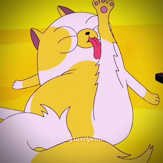 Meet Cake the Magical Cat from Adventure Time