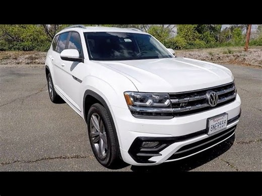 2019 VW Atlas 3.6L V6 SE FWD R-Line (276 HP) test drive