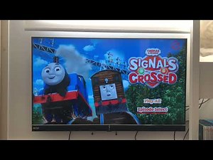 DVD Menu Walkthrough For Thomas and Friends Signals Crossed 2017 DVD