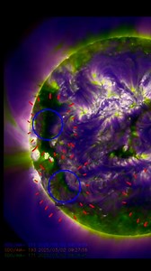 3.4K views · 113 reactions | Another Coronal Hole‼️ #coronalhole #sun #solarcycle25 #spaceweather #dailysun #sundaily | Mike Milks | Facebook