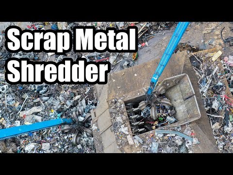 Inside Preston’s Biggest Metal Recycling Plant 🔥 | Massive Danieli Henschel Pre-Shredder in Action