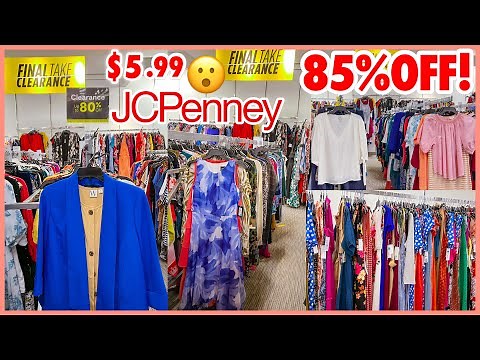 ❤️JCPENNEY SALE‼️FINAL TAKE CLEARANCE 85%‼️ JcPenney WOMEN'S CLOTHING FINAL SALE* SHOP WITH ME❤︎
