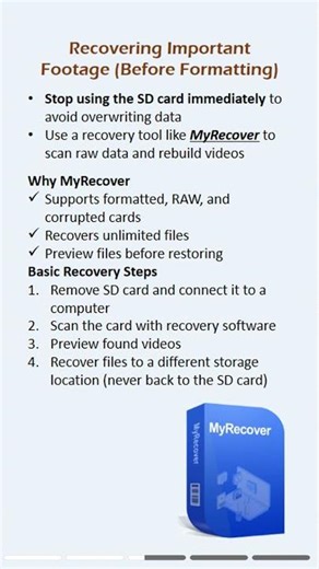 Recover dash cam footage when it keeps saying “Format SD Card”. #sdcard #dashcam