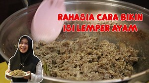 Rahasia Isian Lemper Ayam Yang Enak Bahan-Bahan : - 1 sdt bubuk jinten - 1 sdt merica - 1 sdm ketumbar - 5 butir kemiri dihaluskan - 7 siung bawang putih - 5 siung bawang merah - 3 batang serai - 2 lbr daun salam - 3 sdm gula pasir - santan kental dari 1 butir kelapa - 1 kg daging ayam Resep Lemper Kukus Isi Ayam Tahan 2 Hari https://fb.watch/bU8RjZTAjZ/ | Dapur Bunda Keysha