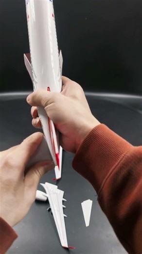 Which airline's model airplane is this?#aviation #model #airplane