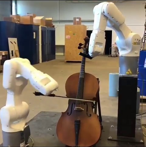 10K views · 128 reactions | "Robot Cellist" by @frdrkgrn. ✨ The...