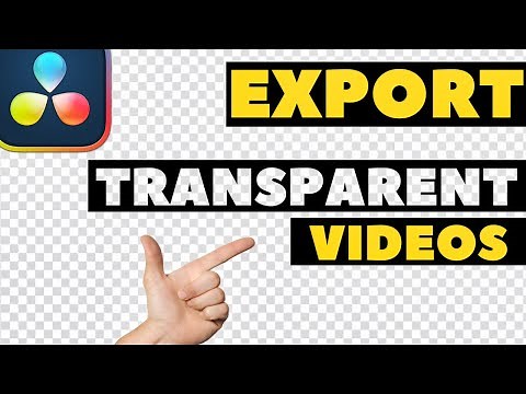 How to Export Videos without Background | Davinci Resolve