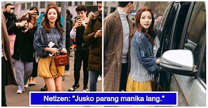 Pang-Hollywood ang ganda! Sandara Park turns heads at Paris Fashion Week