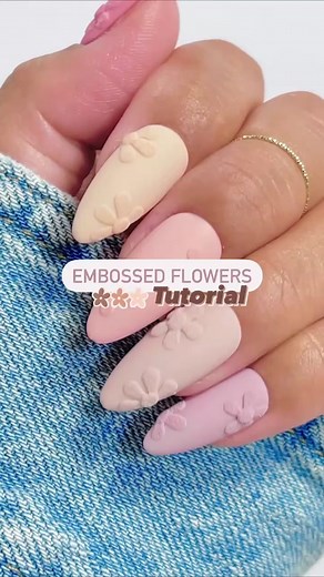 Easy 3D Nail Art Using Clear Dip Powder Tutorial