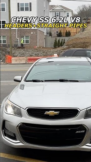 2017 Chevy SS/Holden Commodore 6.2L V8 Exhaust Sound w/ Headers & Straight Pipe! #exhaustaddicts